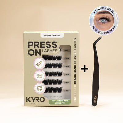 Starterkit Pre-Glued Whispy Extreme - Press-On Lashes