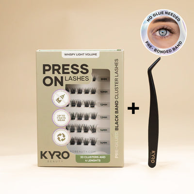 Starterkit Pre-Glued Whispy Light - Press-On Lashes