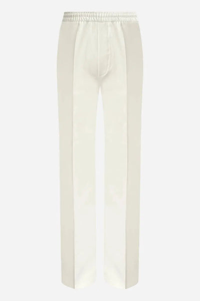 Straight Cut Pants - 100% Thick Cotton, Made in France