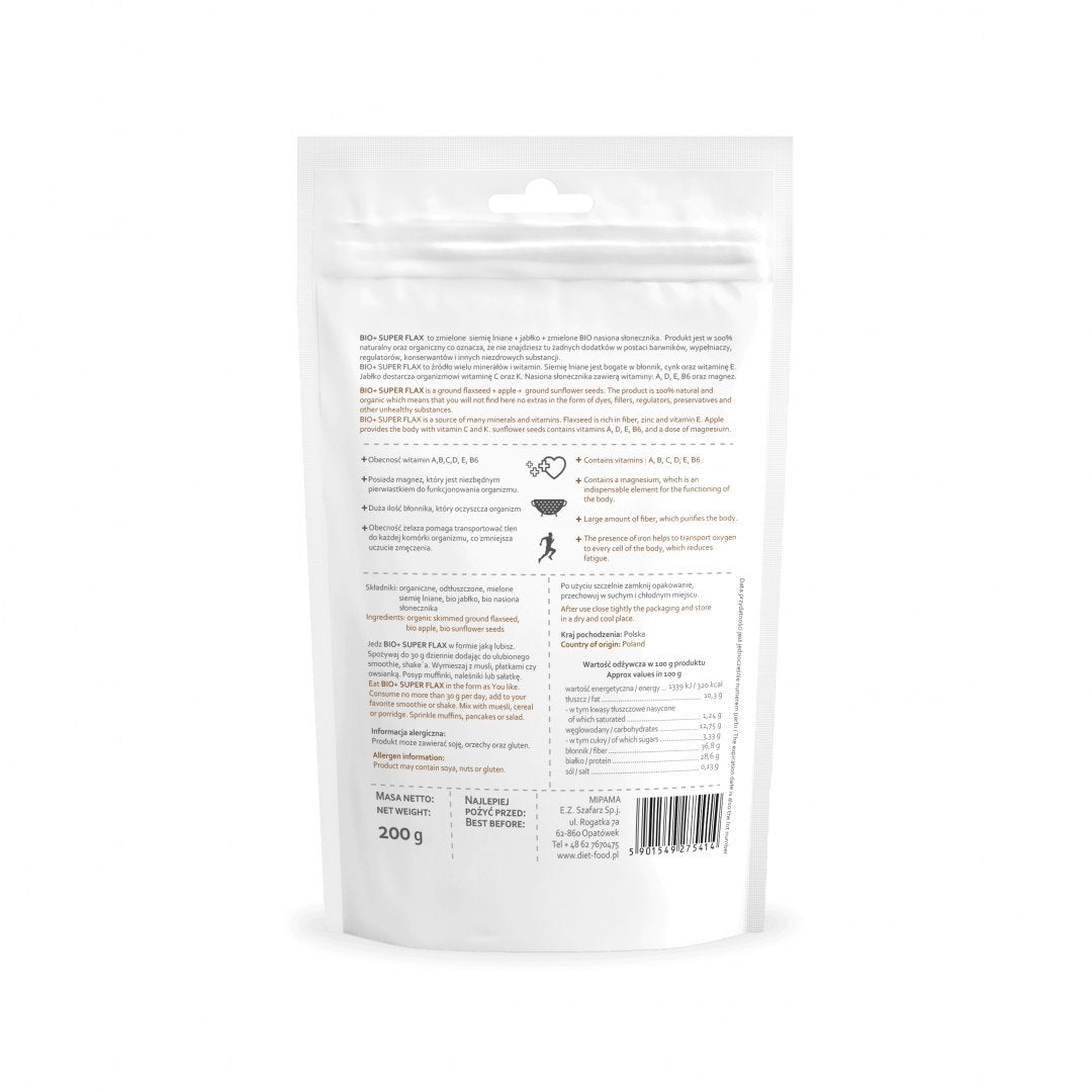 Bio Linseed Apple Sunflower