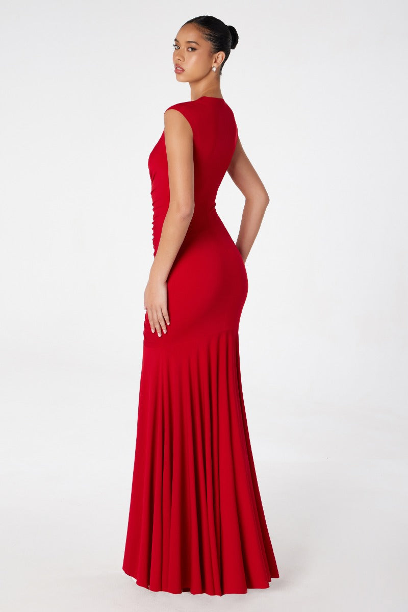 Elegant Embellished Formal Long Special Occasion Gown Detailed CDT2009