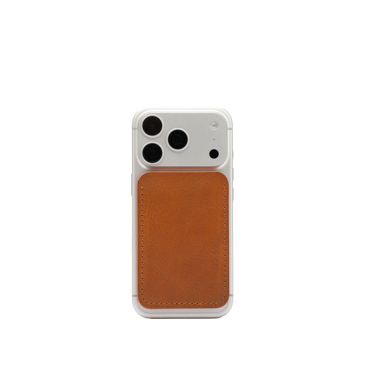 Leather Wallet compatible with MagSafe - The Minimalist