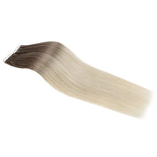 Tape In Extensions Cool Blonde Ombre #8/60A