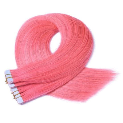 Tape In Extensions Candy Pink