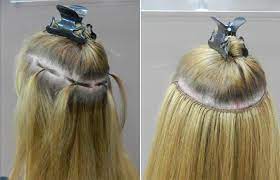 Pose du Tissage à point (sans tresses)