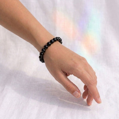 Bracelet en Tourmaline noire