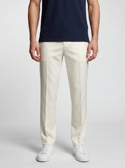 Straight Cut Pants - 100% Thick Cotton, Made in France