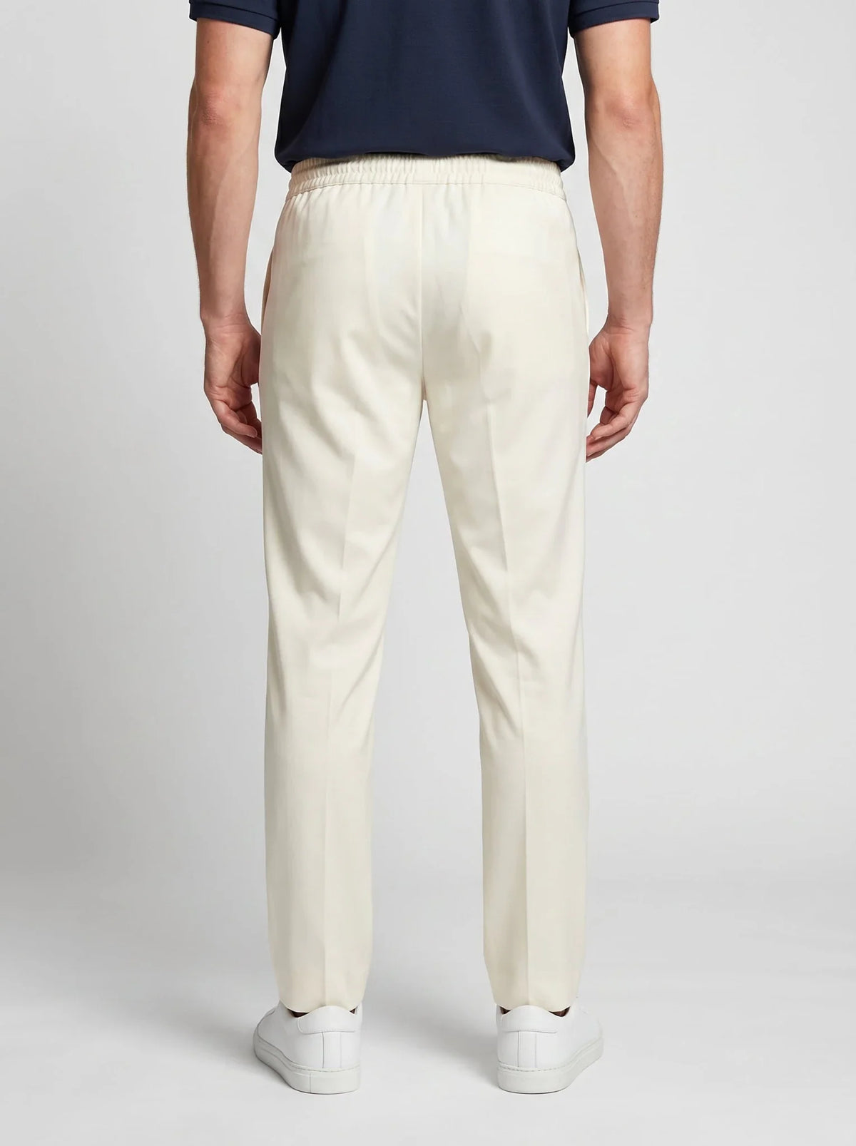 Straight Cut Pants - 100% Thick Cotton, Made in France