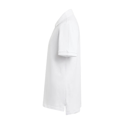 White Organic Cotton Polo – Made in France