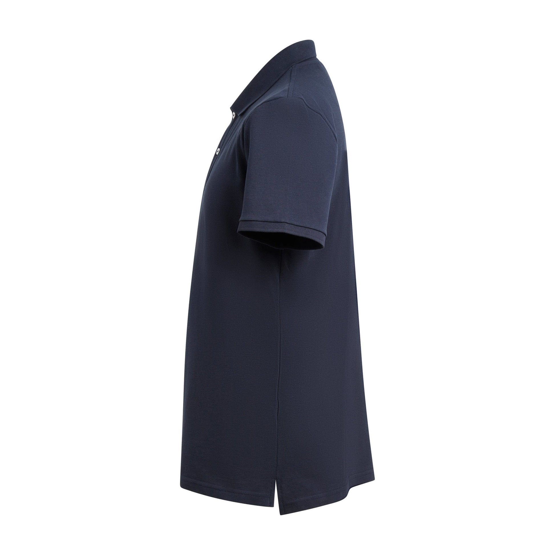 Navy Organic Cotton Polo – Made in France