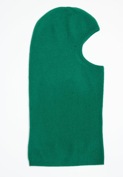 Cagoule unisex en cachemire vert émeraude - UNI 9