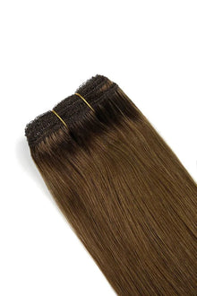 Weft Hair Extensions Light Brown #4