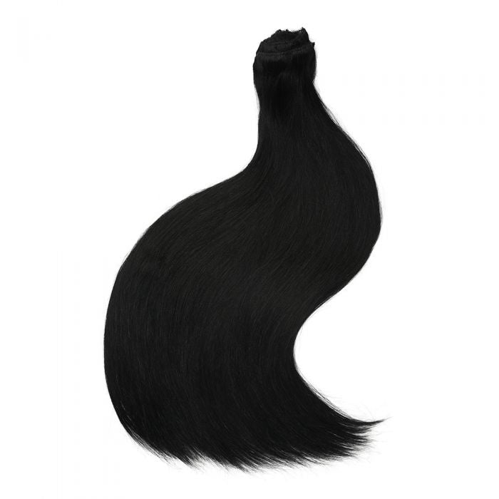 Weft Hair Extensions Natural Black #1