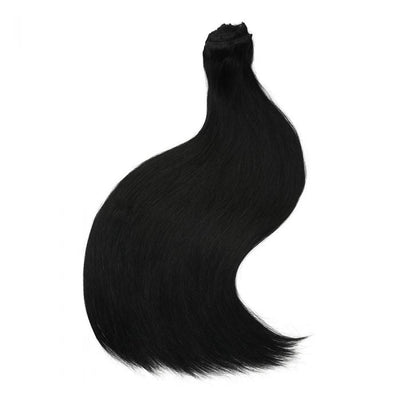 Weft Hair Extensions Natural Black #1