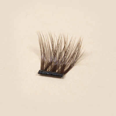 Starterkit Pre-Glued Whispy Medium (Brown) - Press-On Lashes