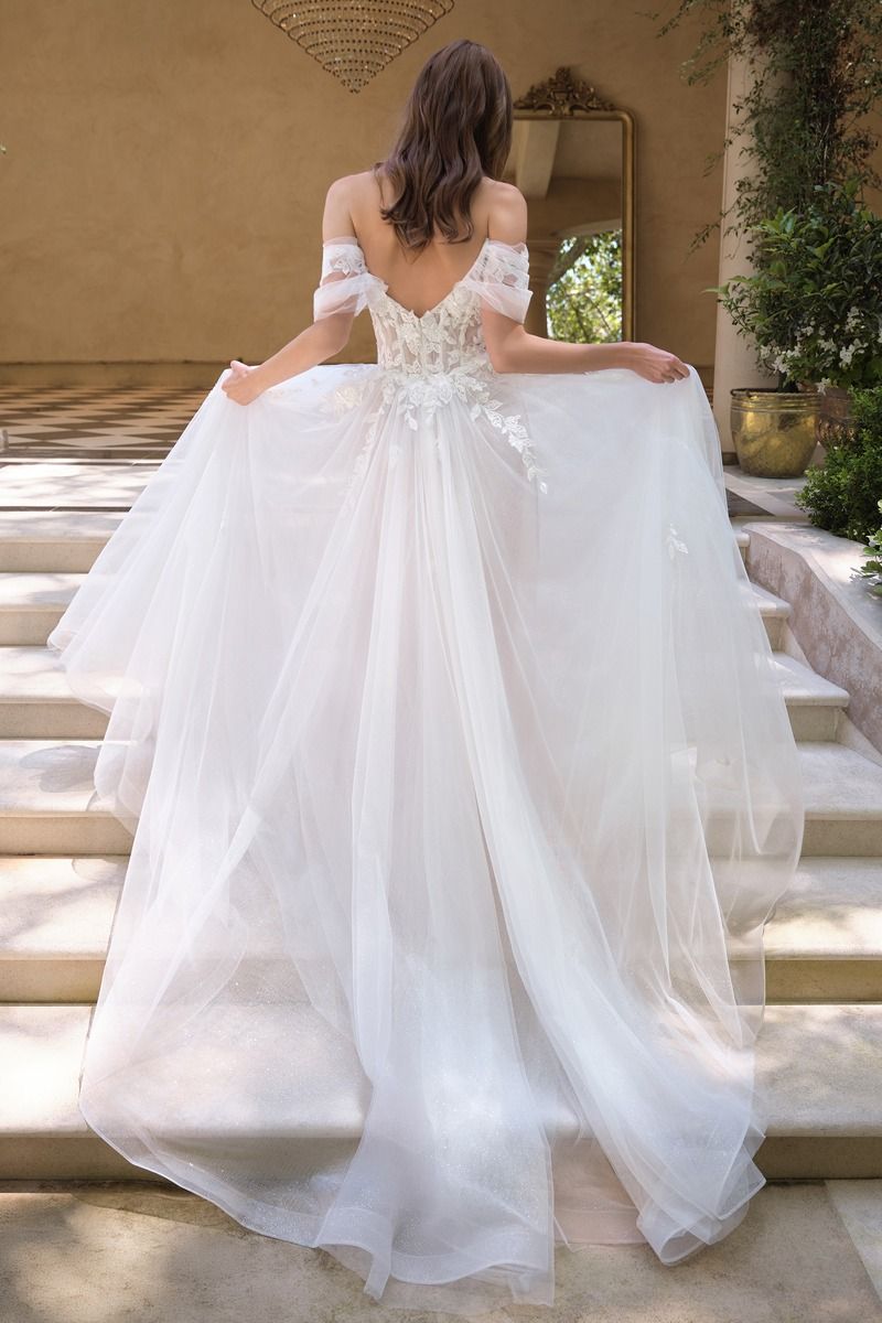 Elegant Embellished Formal Long Special Occasion Gown Detailed CDWL089