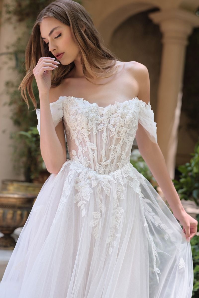 Elegant Embellished Formal Long Special Occasion Gown Detailed CDWL089