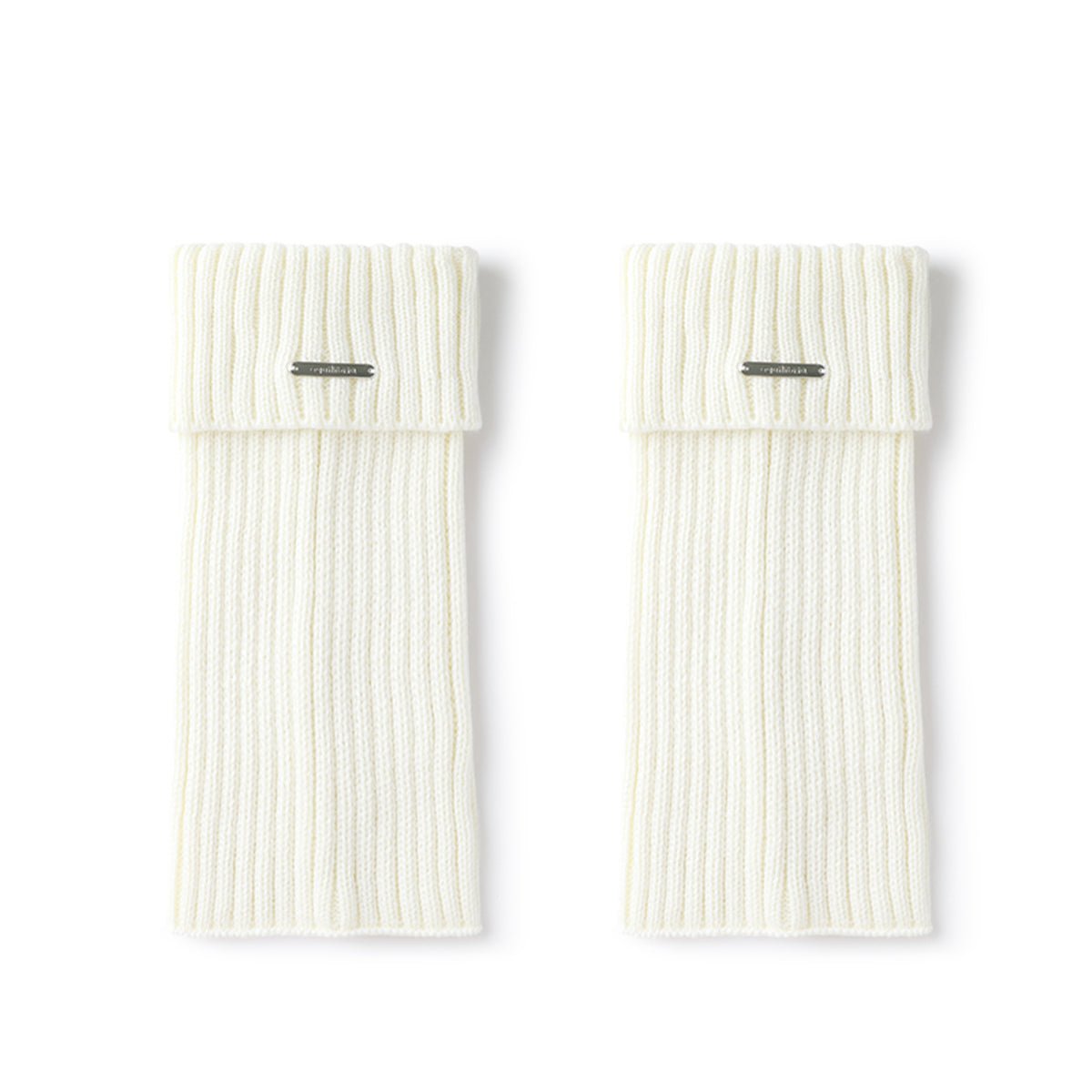 Women's 30cm Cuffed Ribbed Leg Warmers – Autumn & Winter 2-Pair Set