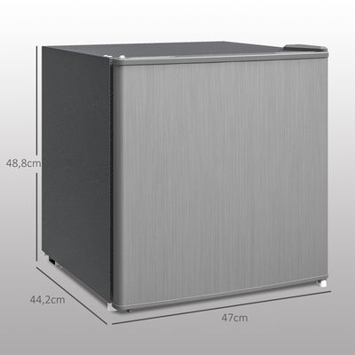 Mini congélateur Température Réglable de -14 à -24°C Compact 35L - Porte réversible Classe E - 47x44,2x48,8cm - Gris